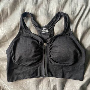 NEW Zip-Up Sport Bra